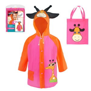 Płaszcz przeciwdeszczowy dziecięcy GIRAFFE 86-110cm RAVI
